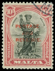Malta Scott 148-166 Gibbons 174-192 Used Set of Stamps