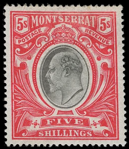 Montserrat Scott 12-21 Gibbons 14-23 Mint Set of Stamps