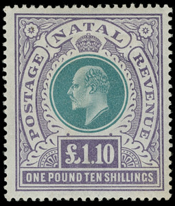 Natal Scott 97 Gibbons 143 Superb Mint Stamp
