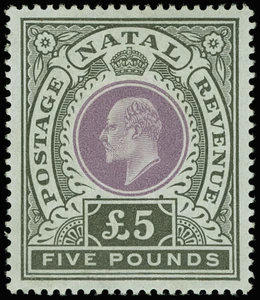 Natal Scott 98 Gibbons 144 Mint Stamp