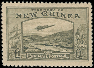 New Guinea Scott C46-59 Gibbons 212-225 Never Hinged Set of Stamps