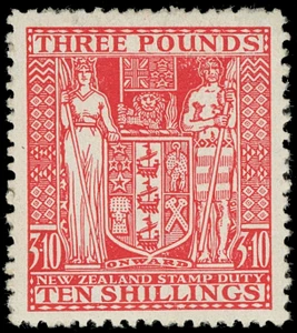 New Zealand Scott AR66 Gibbons F165 Mint Stamp