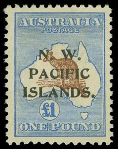 North West Pacific Islands Scott 10 Gibbons 85 Mint Stamp