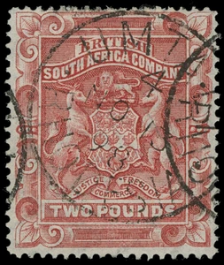 Rhodesia Scott 17 Gibbons 11 Used Stamp