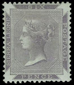 Sierra Leone Scott 1b Gibbons 2 Superb Mint Stamp