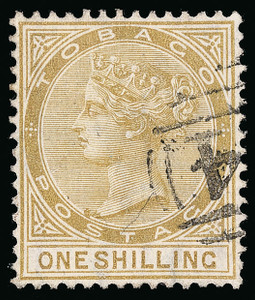 Tobago Scott 12 Gibbons 12 Used Stamp