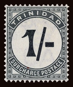 Trinidad Scott J1-J9 Gibbons D1-D9 Mint Set of Stamps