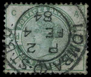 Great Britain Scott 106 Gibbons 195 Used Stamp