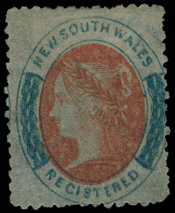 Australia / New South Wales Scott F5a Gibbons 125 Mint Stamp
