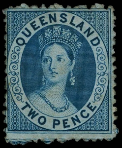 Australia / Queensland Scott 5 Gibbons 5 Used Stamp