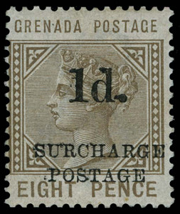 Grenada Scott J5 Gibbons D5 Mint Stamp
