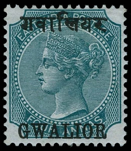 India / Gwalior Gibbons 4-11 Mint Set of Stamps