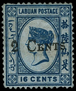 Labuan Scott 25 Gibbons 24 Mint Stamp
