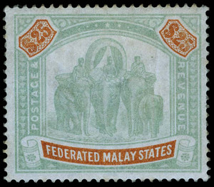 Malaya (Federated States) Scott 14-17 Gibbons 23-26 Mint Set of Stamps