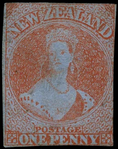 New Zealand Scott 4 Gibbons 4 Mint Stamp