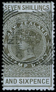 New Zealand Scott AR9 Gibbons F16 Used Stamp