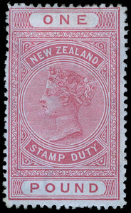 New Zealand Scott AR15V Gibbons F33 Mint Stamp