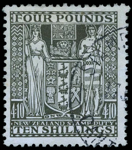 New Zealand Scott AR68 Gibbons F167 Used Stamp