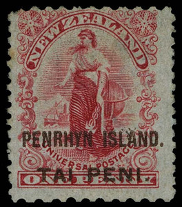 Penrhyn Island Scott 2b Gibbons 6 Mint Stamp (1)