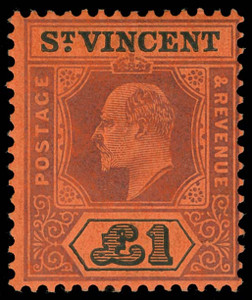 St. Vincent Scott 89 Gibbons 93 Never Hinged Stamp (1)