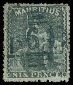 Mauritius / Used in the Seychelles Scott A13 Gibbons Z13 Used Stamp