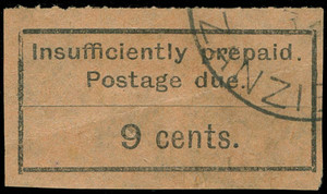 Zanzibar Scott J4 Gibbons D5 Used Stamp