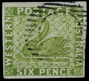 Australia / Western Australia Scott 16 Gibbons 28 Used Stamp