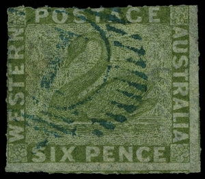 Australia / Western Australia Scott 19 Gibbons 32 Used Stamp