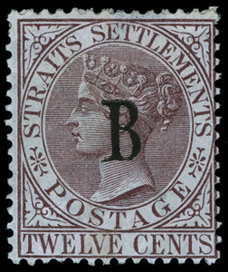 Bangkok (British PO in Siam) Scott 19 Gibbons 22 Mint Stamp