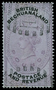 Bechuanaland Scott 22 Gibbons 21 Used Stamp