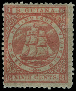 British Guiana Scott 64-66 Gibbons 72-83 Mint Set of Stamps