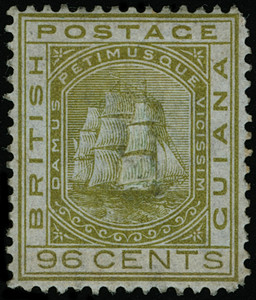 British Guiana Scott 72-80 Gibbons 126-134 Mint Set of Stamps