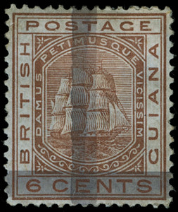 British Guiana Scott 82-84 Gibbons 137-142 Mint Set of Stamps