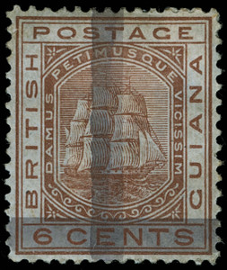 British Guiana Scott 82-84 Gibbons 137-142 Mint Set of Stamps