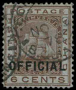 British Guiana Scott O9 Gibbons O9 Used Stamp