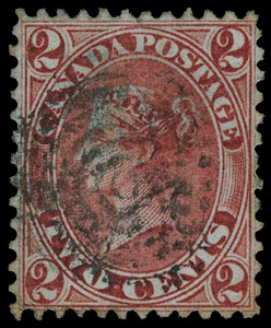 Canada Scott 20 Gibbons 45 Used Stamp