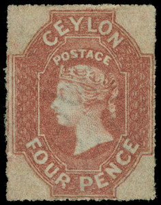Ceylon Scott 19 Gibbons 21 Mint Stamp