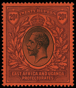 East Africa and Uganda Protectorate Scott 55 Gibbons 59 Mint Stamp