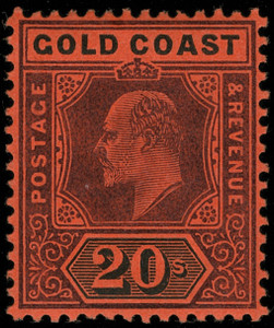 Gold Coast Scott 38-48 Gibbons 38-48 Never Hinged Set of Stamps