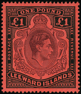 Leeward Islands Scott 115a Gibbons 114 Mint Stamp