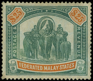 Malaya (Federated States) Scott 49-76 Gibbons 52-82 Mint Set of Stamps