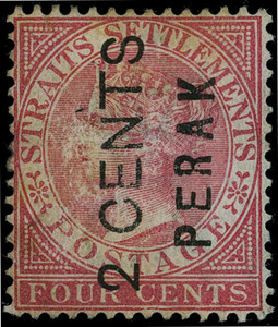 Malaya / Perak Scott 12 Gibbons 16 Mint Stamp