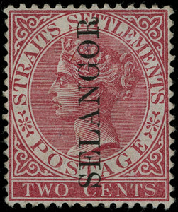 Malaya / Selangor Scott 15 Gibbons 40 Mint Stamp