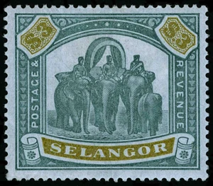 Malaya / Selangor Scott 29-39 Gibbons 54-64 Mint Set of Stamps