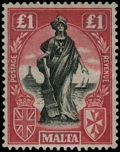 Malta Scott 114 Gibbons 140 Never Hinged Stamp