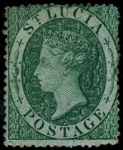 St. Lucia Scott 1-3 Gibbons 1-3 Mint Set of Stamps