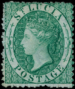 St. Lucia Scott 4-6 Gibbons 5-8 Mint Set of Stamps