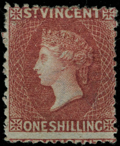 St. Vincent Scott 17 Gibbons 17 Mint Stamp