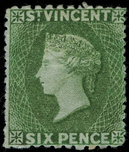 St. Vincent Scott 21 Gibbons 23 Mint Stamp