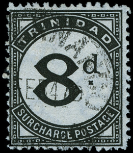 Trinidad and Tobago Scott J7 Gibbons D24 Used Stamp